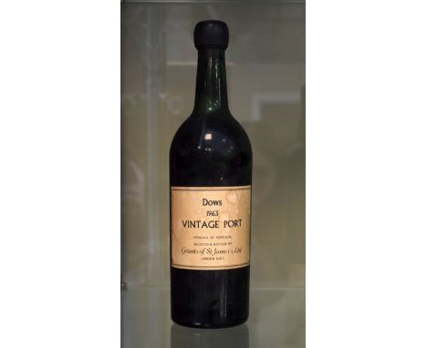 Dows vintage port, 1963   Condition: 