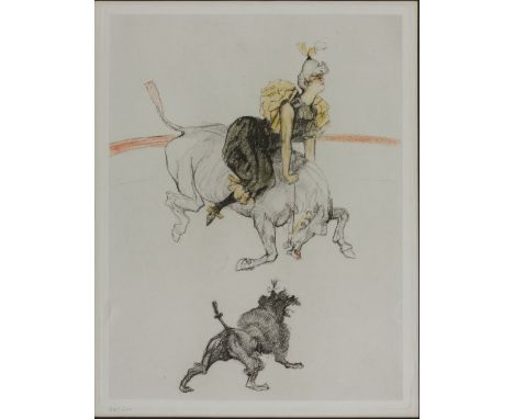 mumbered ‘245-500’ (lower left)lithograph in colour on paper30.5 x 24.1 cm