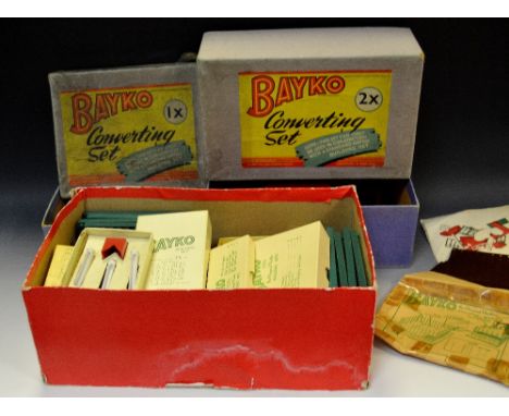 Bayko toy building sets - numerous, some boxed