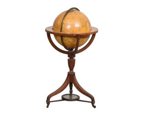A Regency fifteen inch celestial library globeJohn and George Cary, London, circa 1825The sphere applied with twelve engraved