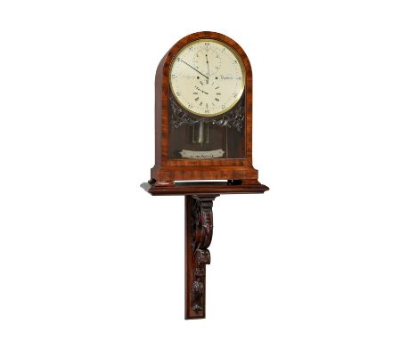 A Victorian mahogany striking table regulator previously fitted with a spring detent escapementDalgety, Deptford, circa 1850T