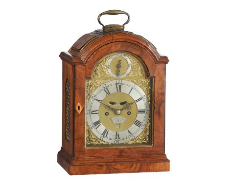 A George III brass mounted mahogany table clockBenjamin Sidey, London, circa 1785The five pillar twin fusee bell striking mov