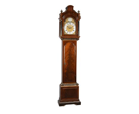 A George III mahogany eight-day longcase clockJohn Tombs, London, circa 1770The five pillar rack and bell striking movement w