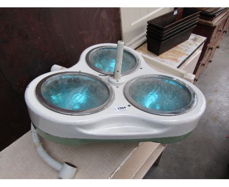 A 1950's medical light