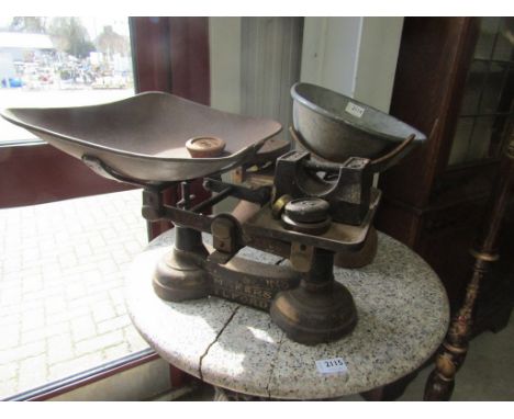 Two vintage scales