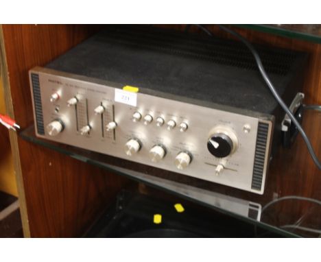 A ROTEL RA-810 SOLID STATE STEREO AMPLIFIER