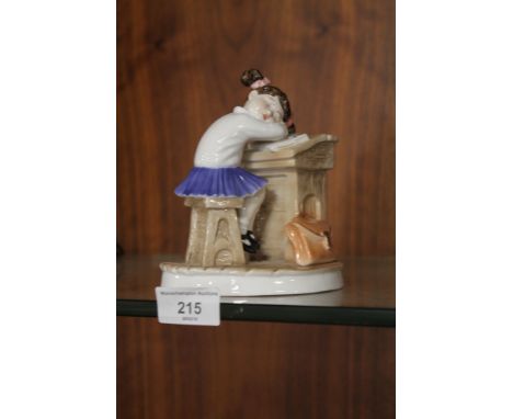 A ROYAL WORCESTER FIGURE 'FORTY WINKS'