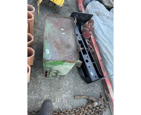 A fuel tank - John Deere tractor 