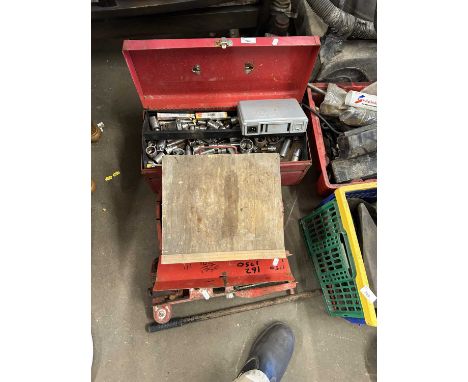 Quantity of tools to include wrench, adjustable parts, car jack, boxed quantity of drill bits