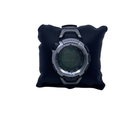 Casio Protrek PRW-1300 Solar Watch  This Watch is powered by Solar and is Radio Controlled This watch utilises Casio's Unique
