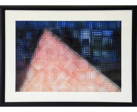 KEN PALMER
INTERFERENCE OF LIGHT LINE
screen print, signed
38cm x 55cm
framed