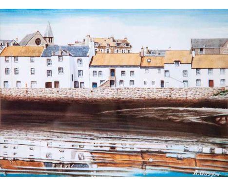 ALAN GLASGOW
REFLECTIONS OF PITTENWEEM
fine art print
29cm x 39cm
framed, mounted and under glass