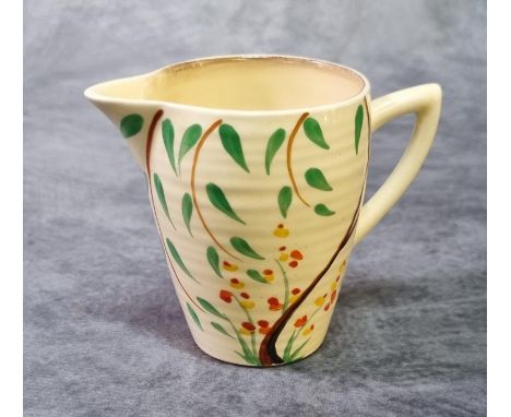 Clarice Cliff  Lynton milk jug in the dry days pattern. 7cm high approx. (B.P. 21% + VAT) 