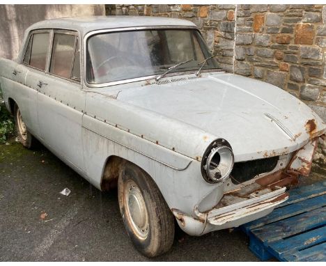1960s Austin A60 Cambridge 'Farina' four door saloon car Reg Number 29 DTH ,1600ccs, four cylinder petrol engine driving the 