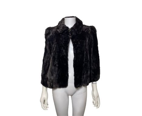 A small collection of fur collars and stoles including a large 30s/40s fox fur collar along with a Canadian squirrel jacket C