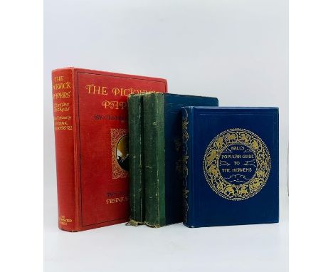 Collection of four books, comprising: A Popular Guide to the Heavens, by Sir Robert Stawell Ball, London: Geographical Instit