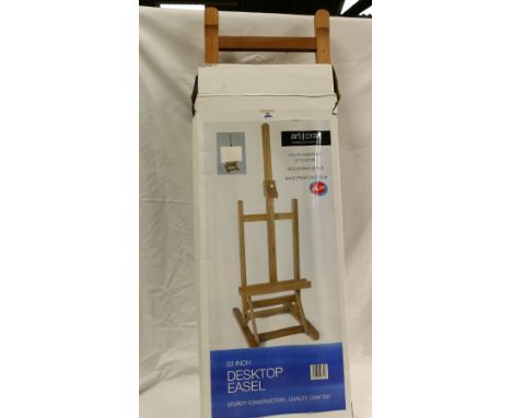 Art & Craft desktop easel in box.