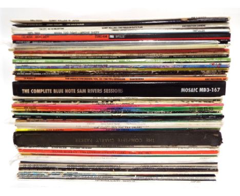 Collection of mostly Jazz LP's, including two boxed sets, +/- 55, Art Pepper, David Murray, The Complete Blue Note Sam Rivers