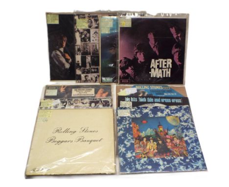 Ten Rolling Stones LP's, Rolling Stones, Aftermath, Exile on Main Street, Out of Our Heads, Exile on Main Street, Beggars Ban