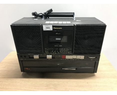 VINTAGE PANASONIC RX PORTABLE RECORD PLAYER CASSETTE RADIO (SAS)