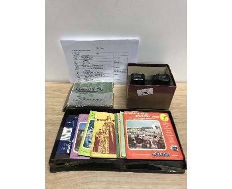 VINTAGE VIEWMASTER & REELS INCLUDING MAKING SWISS CHEESE
