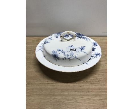 ANTIQUE ROYAL WORCESTER DISH & COVER