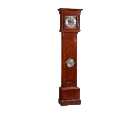 Y A Queen Anne eight-day longcase clock movement with 10.25 inch dial   Donning, Petworth, early 18th century, now in a later