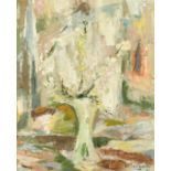 J. Lafitte, a still life study, oil on board, signed, 24" x 19.75" (61 x 50cm), unframed.