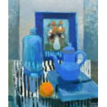 Pierre Cayol, 20th Century French School, a still life study of mixed subjects, oil on canvas,