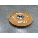 Coach 10kg Bumper Plate