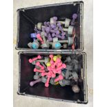 Boxes Of Assorted Studio Dumbbells