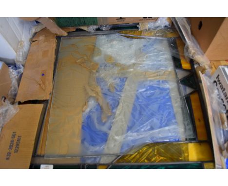 LEAD GLAZED WINDOW PANEL