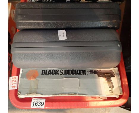 Mixed power tools; Bosch jigsaw Performance with drill bed hammer drill/jigsaw and Scorpion saw. Not available for in-house P