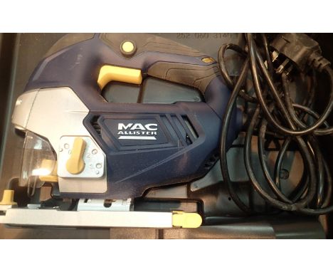 Mac allister cased jigsaw. Not available for in-house P&amp;P, contact Paul O'Hea at Mailboxes on 01925 659133 Condition Repo