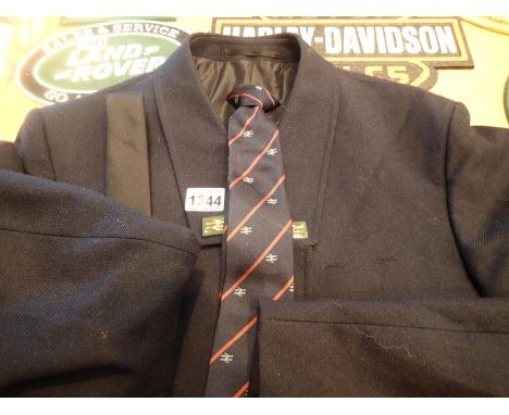 British Rail 1980s jacket and two ties, size 42. P&amp;P Group 2 (£18+VAT for the first lot and £3+VAT for subsequent lots) 