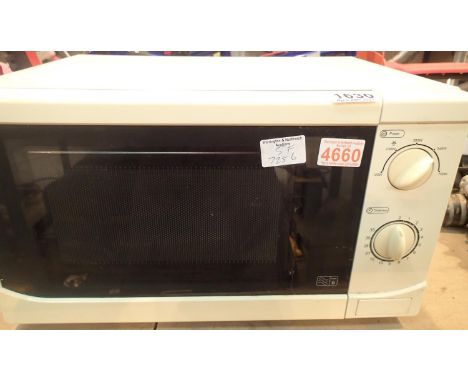 Argos MM717CFA 700w microwave. Not available for in-house P&amp;P, contact Paul O'Hea at Mailboxes on 01925 659133 Condition 