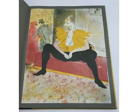 THE TOULOUSE-LAUTREC CIRCLE, 1969. HARDCOVER CONDITION: VERY GOOD  1ST EDITION ONE OF 1250 COPIES WITH 11 TIPPED-IN COLOUR LI