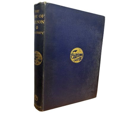 ROBERT SOUTHEY [WITH AN INTRODUCTION BY JOHN MASEFIELD AND DESIGNS BY FRANK BRANGWYN]: THE LIFE OF NELSON, London, Gibbings a