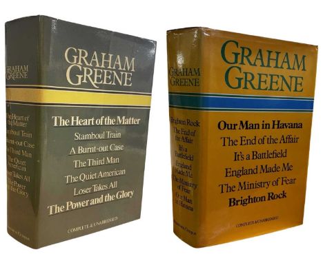 GRAHAM GREENE: A pair of omnibus editions (2)