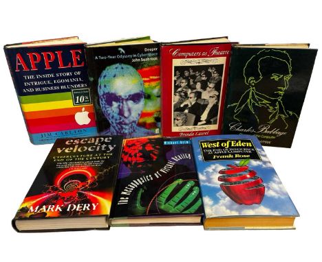 COMPUTING INTEREST: 7 Titles: JIM CARLTON: APPLE - THE INSIDE STORY OF INTRIGUE, EGOMANIA, AND THE BUSINESS BLUNDERS, New Yor