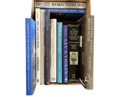 ONE BOX: MIXED: Music, Leica Cameras, The Eiffel Tower, Silver, Fly Fishing, History, Topography etc