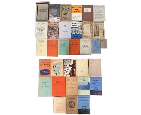 WW1 &amp; WW2 Propaganda and Pamphlets. A collection of 30 paperback publications of WW1 and WW2 era material including; How 
