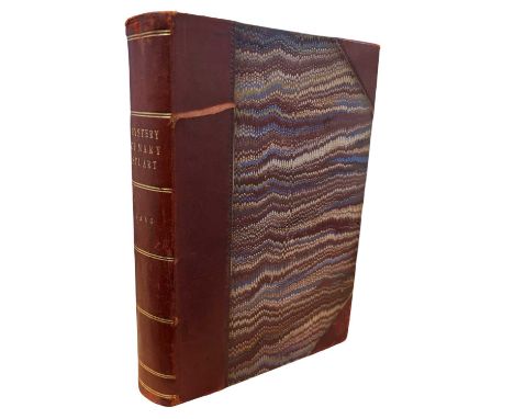 ANDREW LANG: THE MYSTERY OF MARY STUART, London, Longmans, Green and Co, 1901. Bound in contemporary red half calf with marbl