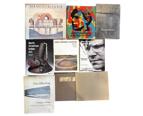 ONE BOX: Various art interest, to include: ROBERT A M STERN: THE ARCHITECT'S EYE - AMERICAN ARCHITECTURAL DRAWINGS FROM 1799-