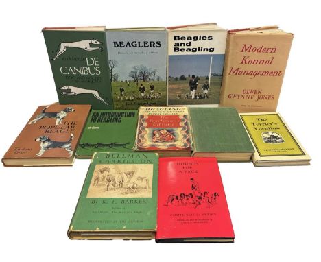 HUNTING DOGS: 11 Titles: GEOFFREY SPARROW: THE TERRIER'S VOCATION, London, J A Allen and Co, 1961, second edition; COMTE ELIE