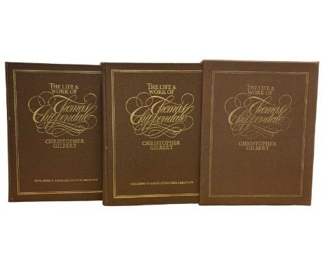CHRISTOPHER GILBERT: THE LIFE AND WORKS OF THOMAS CHIPPENDALE, London, Studio Vista / Christies, 1978, first edition. 2 volum