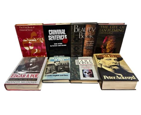 LITERARY INTEREST: 8 Titles: KEITH BOSLEY (Ed): THE ELEK BOOK OF ORIENTAL VERSE, London, Paul Elek, 1979; STEVE HASTE: CRIMIN