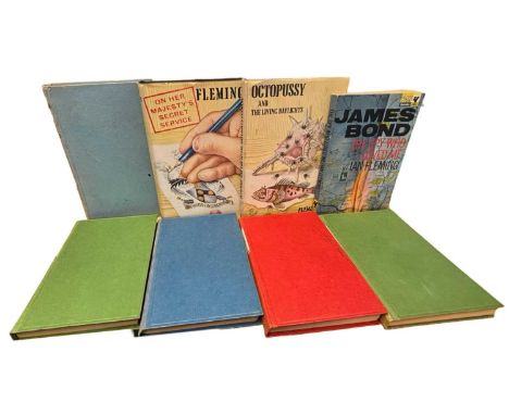 Fleming (Ian): James Bond Titles later impressions including; On Her Majesty's Secret Service with dust jacket, From russia w