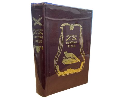 R S SURTEES REPRINT: THE ANALYSIS OF THE HUNTING FIELD; BEING A SERIES OF SKETCHES OF THE PRINCIPAL CHARACTERS THAT COMPOSE O