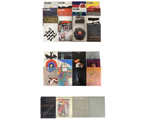 A collection of 1960s Modern Art and Advertising magazines, to include The Studio, Graphis, Gerbrauchsgraphik; Modern Publici